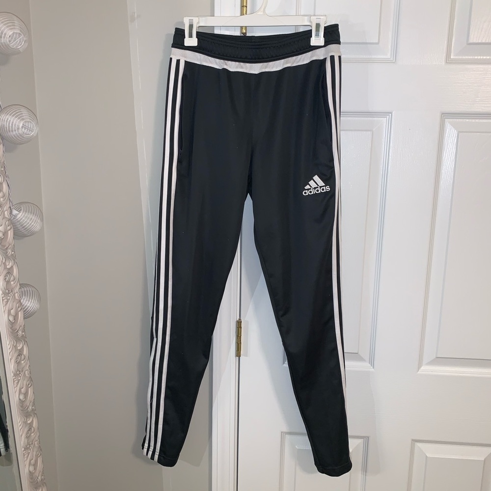 Dark Grey Adidas Joggers